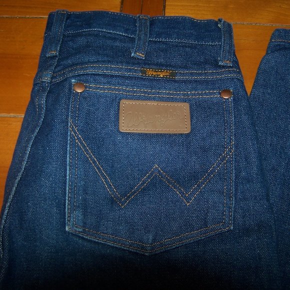 WRANGLER 936DEN 29 x 38" LONG BLUE JEANS S3447 - Picture 3 of 9